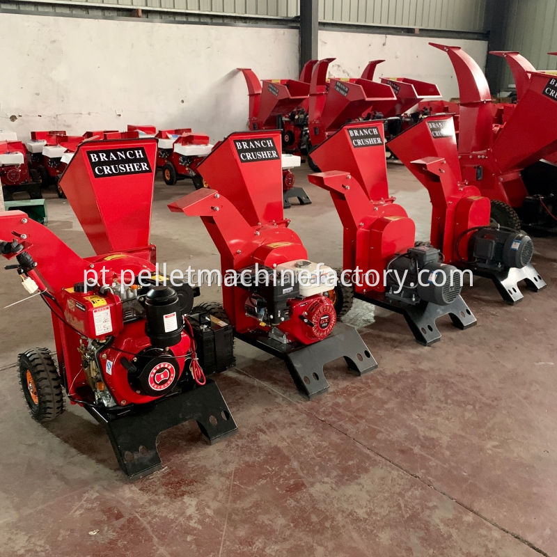 Agriculture Machinery Garden Use 15 HP Gasoline Log Rhedder